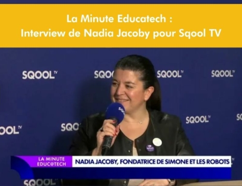 La Minute Educatech : Interview de Nadia Jacoby par Sqool TV