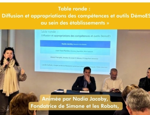 Table ronde :  « Diffusion et appropriations des compétences et outils DémoES  au sein des établissements »